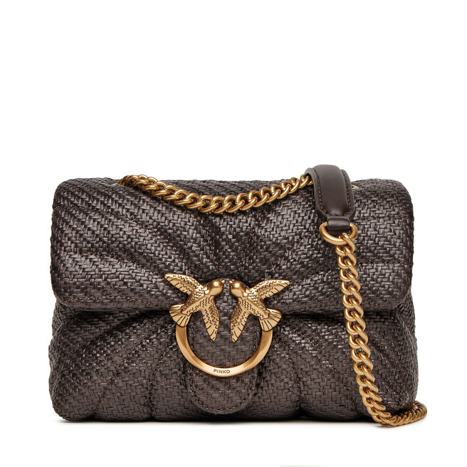 Torebka PINKO Love Puff Mini Cl PE 25 PLTT 100039 - Brązowy