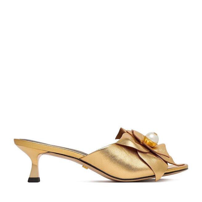 Klapki GINO ROSSI CEO-ROSE-LT2220-1 Złoty -