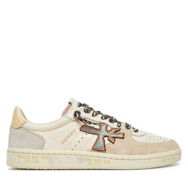 Sneakersy Premiata Bsktclad Bskt Clayd Var - Beżowy
