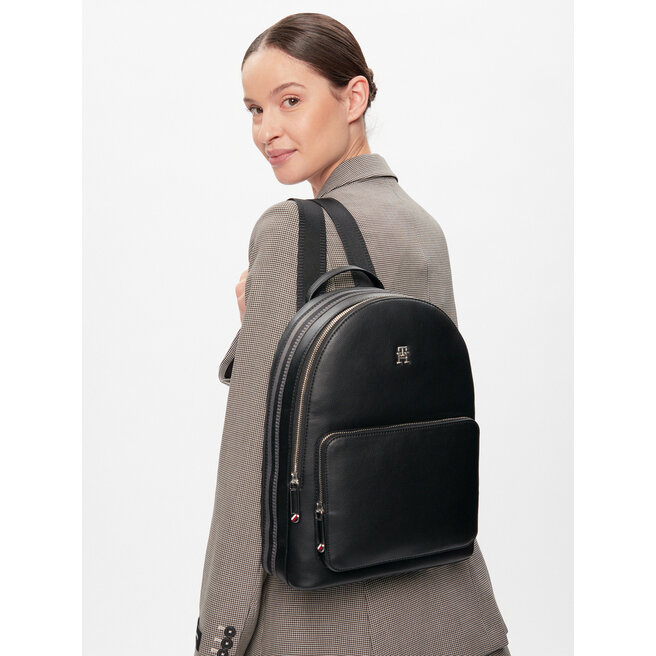 Zaino Tommy Hilfiger Th Essential Sc Backpack AW0AW15719 Nero it