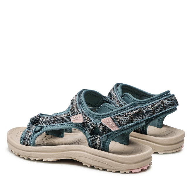 Jack Wolfskin Basutės Jack Wolfskin Wave Breaker W 4050291 Bluish Grey/Rose