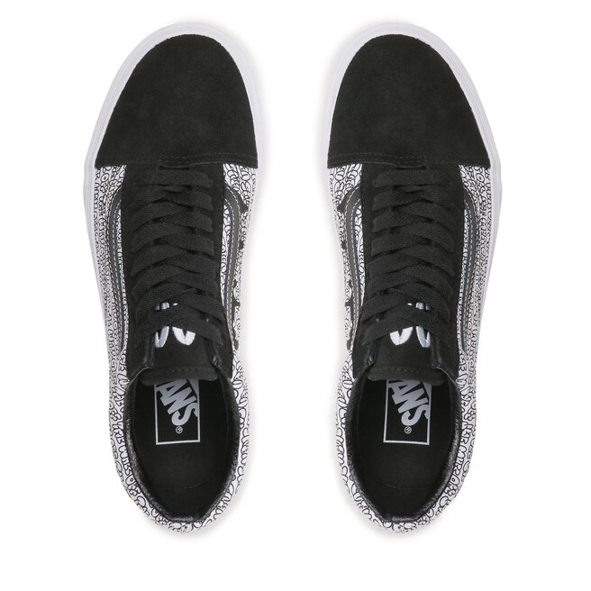 Vans old skool white snake clearance