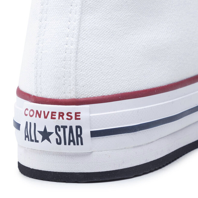 Converse Tornacipő Converse Ctas Eva Lift Hi 272856C White/Garnet/Navy