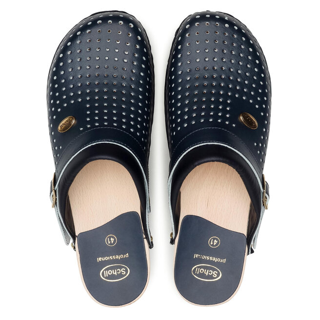 Scholl Șlapi Scholl M20078 Clog 1040 Cobalt Blue