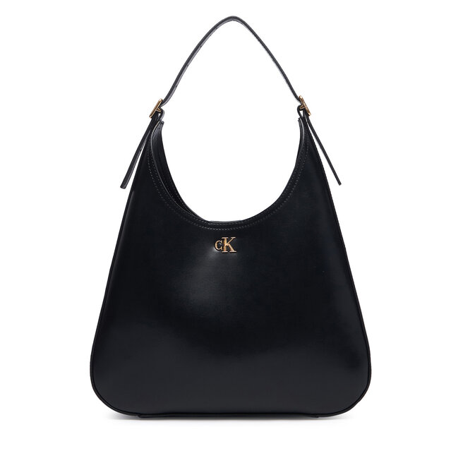 Torebka Calvin Klein Ck Medium Shoulder Bag LV04F3522G Czarny -