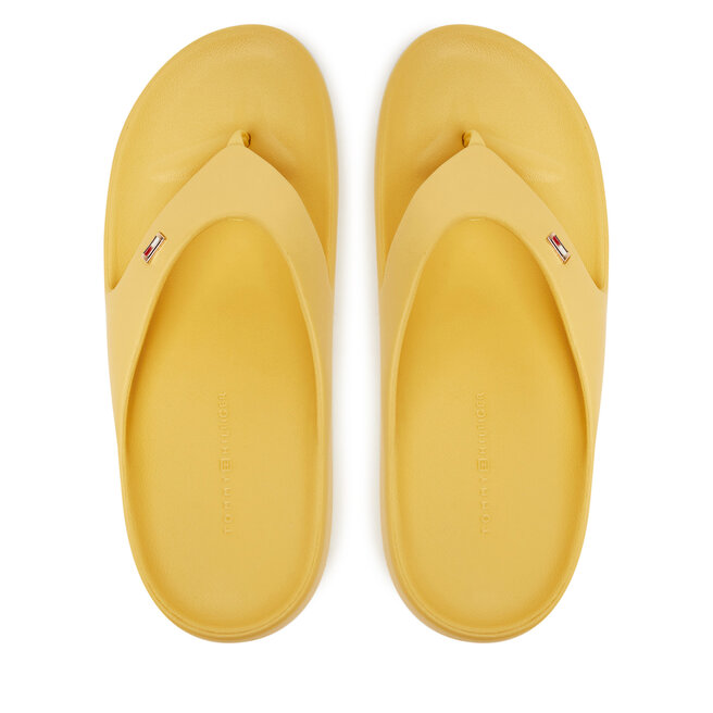 Japonki Tommy Hilfiger Comfort Beach Sandal - Żółty