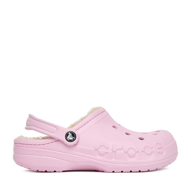 Klapki Crocs C-BAYA LINED CLOG - Różowy