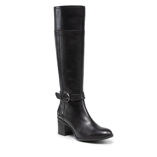 Cizme Geox D New Asheel D D16FSD 00043 C9999 Black