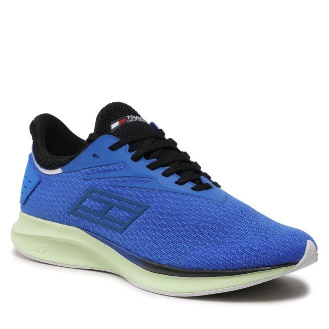 Sneakers Tommy Hilfiger Ts Sleek 5 Sock FD0FD00055 Th Electric Blue DYD Blue imagine noua