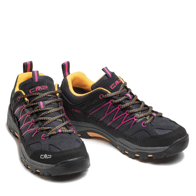 Trekingová obuv CMP 3Q54554J Trekking Bouganville Antracite/ Rigel Mid Wp 54UE Kids Shoe