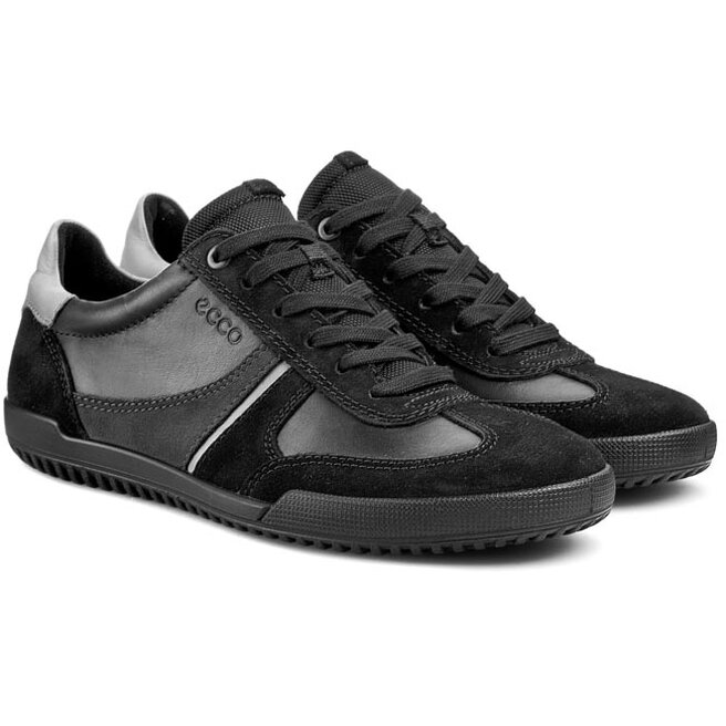 P buty ECCO Graham 50110450582 Black Steel eobuwie .pl
