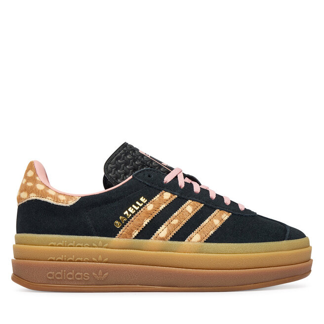 Sneakersy adidas Gazelle Bold KI7226 Czarny - kobiece
