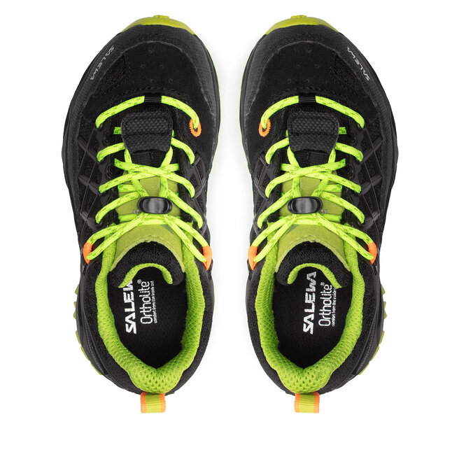 Salewa Trekingová obuv Salewa Jr Wildfire Wp 64009-0986 Black Out/Cactus