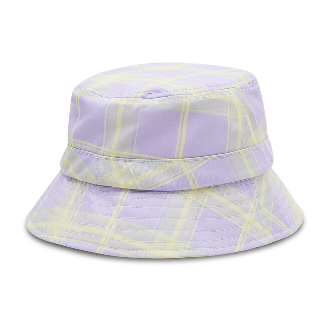 Karl Kani Pălărie Karl Kani Signature Reversible Check Bucket Hat 7015488 Purple/Light Sand