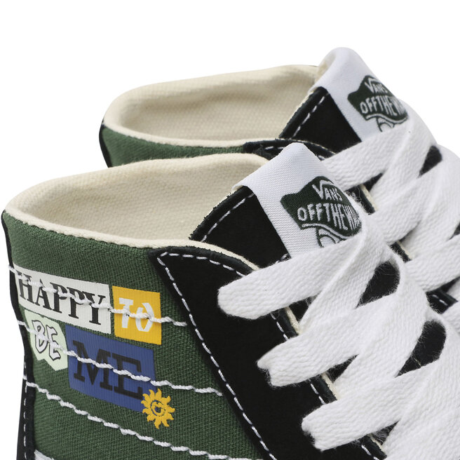 Vans Sneakers Vans Sk8-Hi Tapered VN0007PZBMV1 Happy To Be Black/Multi