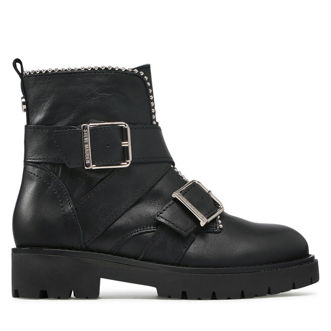 Steve Madden Kozačky Steve Madden Jhoofy SM15000141-03001-017 Black Leather