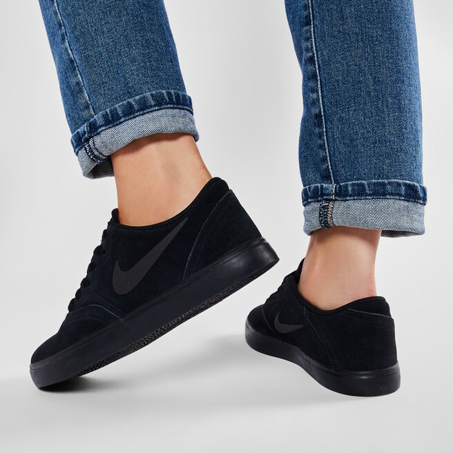 Batai Nike Sb Check Suede (GS) AR0132 001 Black/Black Anthracite •  Www.eavalyne.lt