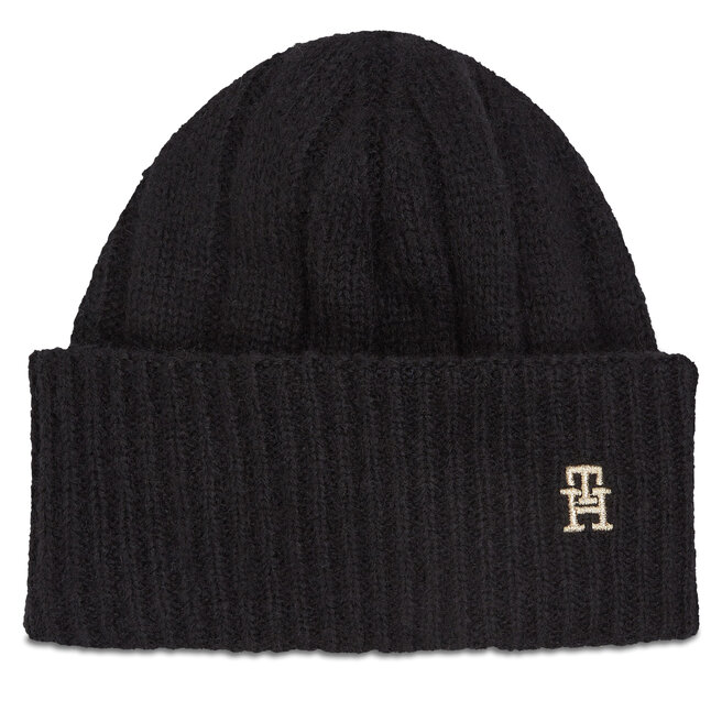 Czapka Tommy Hilfiger Th Timeless Beanie - Czarny