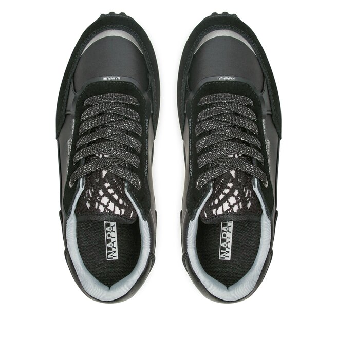 Napapijri Black Polyester Athletic Sneakers main image 0