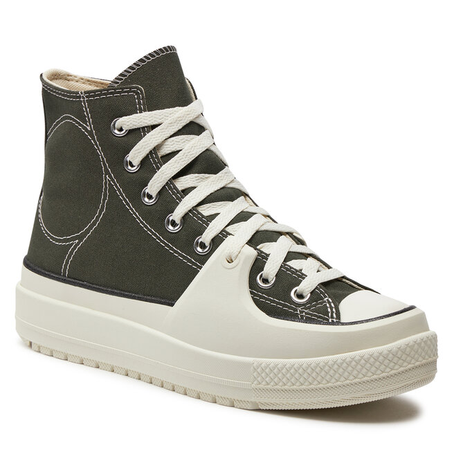 Converse green deals black