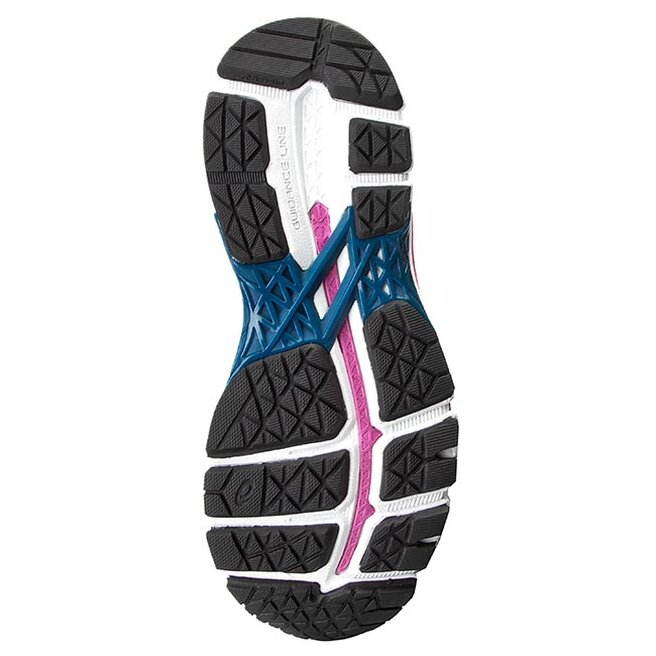 Asics gel kayano 22 black/silver/pink outlet glow