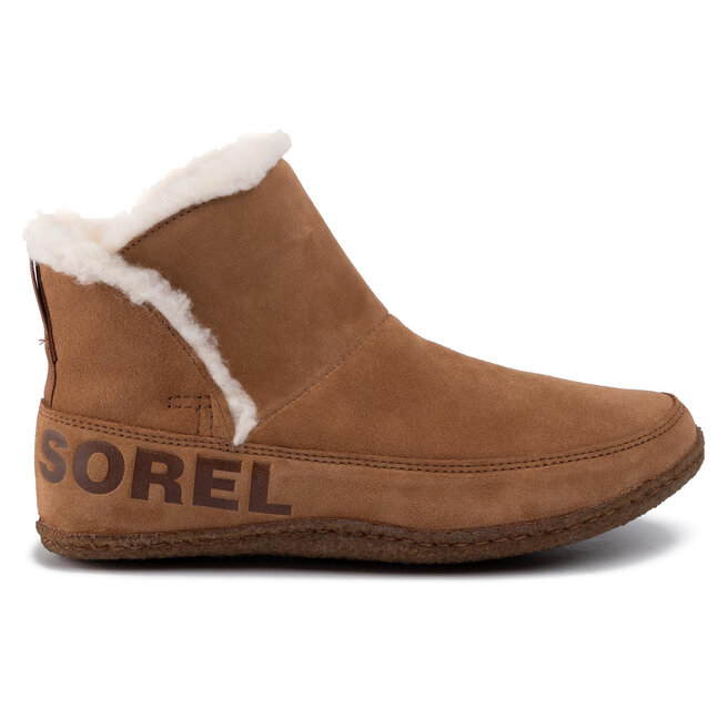 Botki Sorel Nakiska Bootie - Brązowy