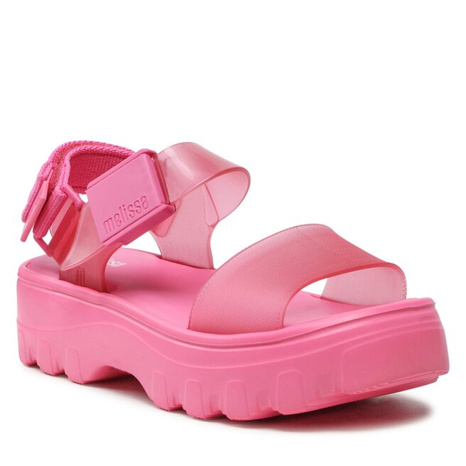 Sandale Melissa Kick Off Sandal Ad 32823 Pink/Clear Pink 32823 imagine noua