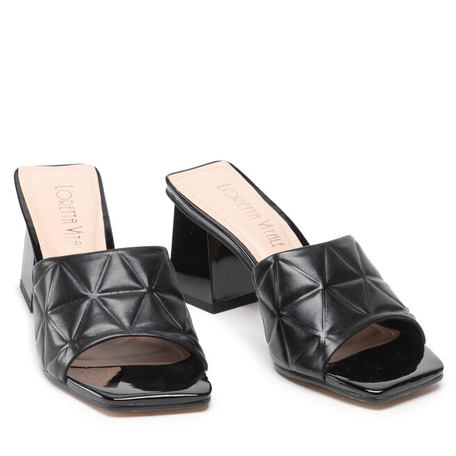 Loretta Vitale Papucs Loretta Vitale 10500-652-665 Black Ma