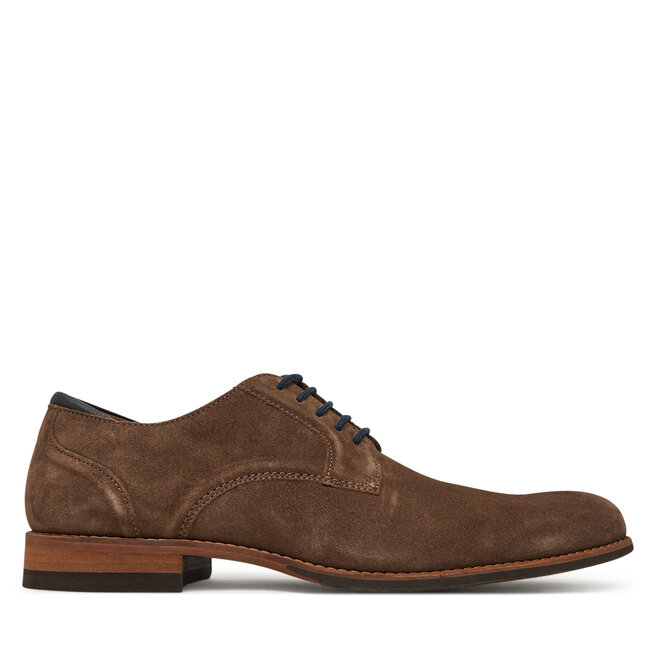 Półbuty Clarks CraftArlo Lace - Brązowy