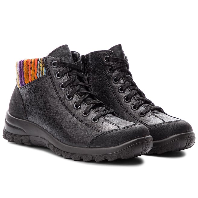 Bottines Rieker L7130 00 Schwarz chaussures