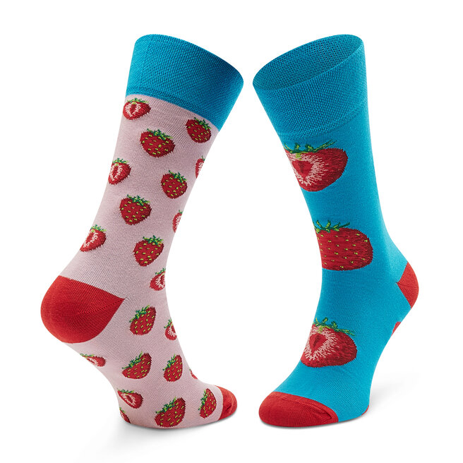 Todo Socks Hohe Unisex-Socken Todo Socks Strawberry Paradise Multicolor