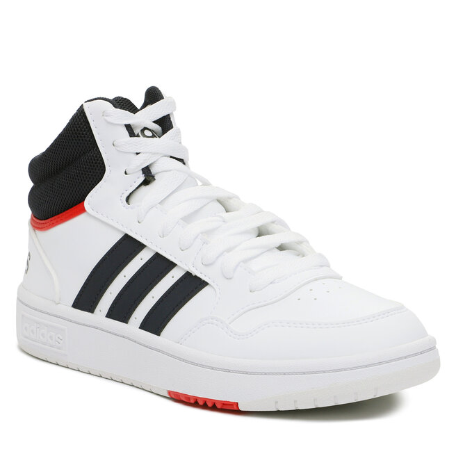 Sneakersy adidas Hoops 3.0 Mid GY5543 Biały | eobuwie.com.pl