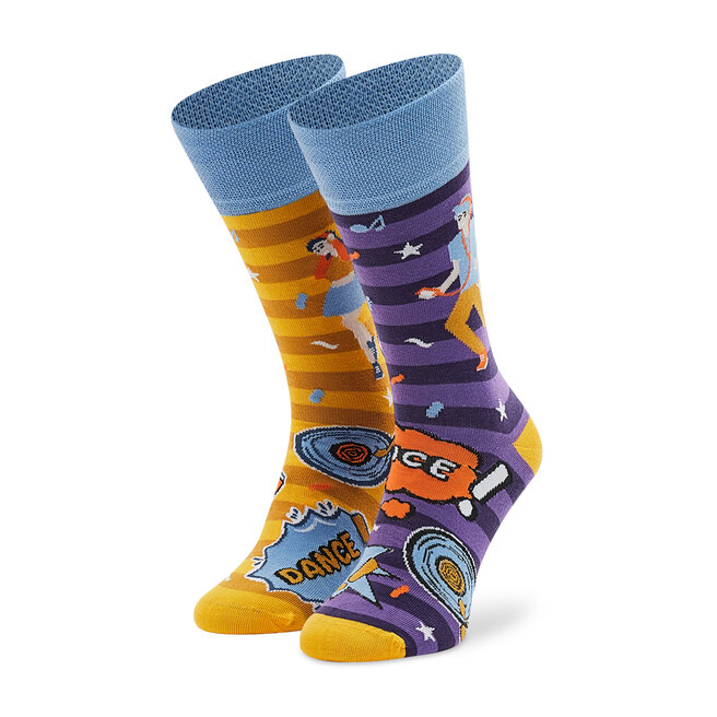 Șosete Înalte Unisex Todo Socks Silent Disco Multicolor Disco imagine noua
