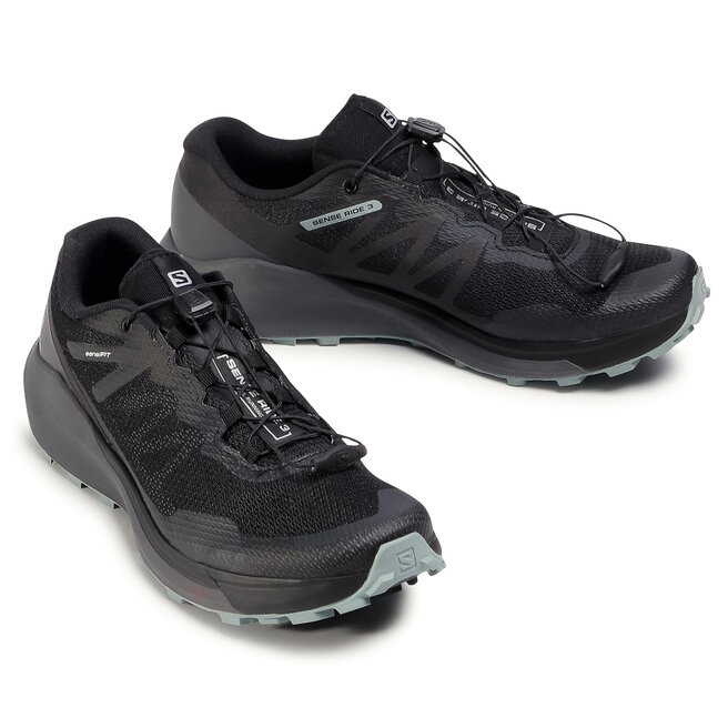 Batai Salomon Sense Ride 3 409563 27 V0 Black/Ebony/Lead • Www.eavalyne.lt