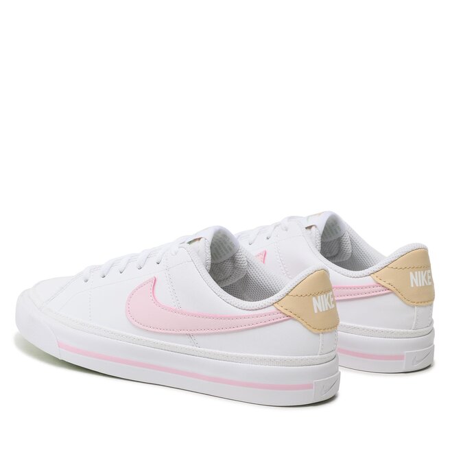 Nike Pantofi Nike Court Legacy (GS) DA5380 115 White/Pink Foam/Sesame