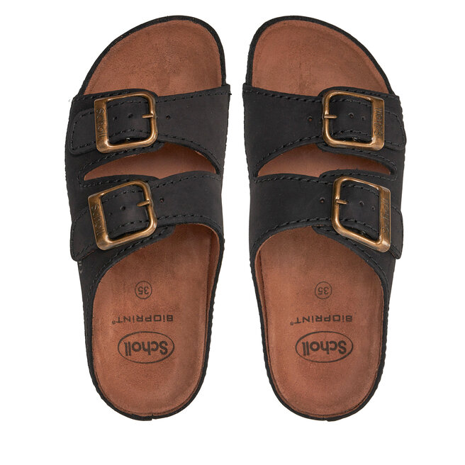 Sandali Uomo Scholl Air Bag - In Pelle Con Suola EVA, Comodi Ed Eleganti