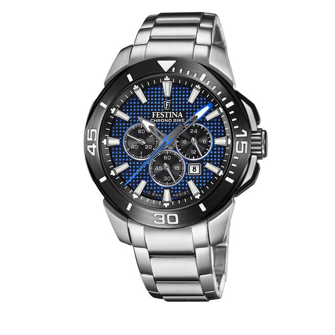 Zegarek Festina Chrono Bike - Srebrny