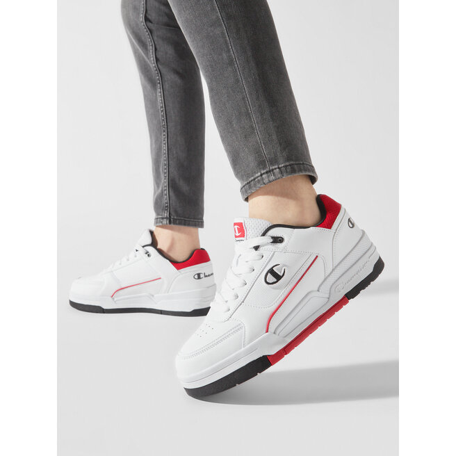 Champion Sneakers Champion Rebound Heritage Low Low Cut Shoe S22030-WW012 Wht/Red/Nbk