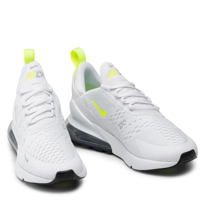 Nike Обувки Nike Air Max 270 Ess DN4922 100 White/Volt/Wolf Grey/Black