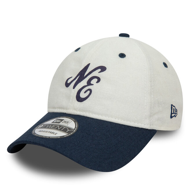 Czapka z daszkiem New Era Linen Script 920 Ne - Écru