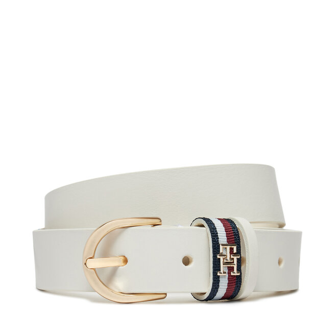 Pasek Damski Tommy Hilfiger Essential Effortless - Écru