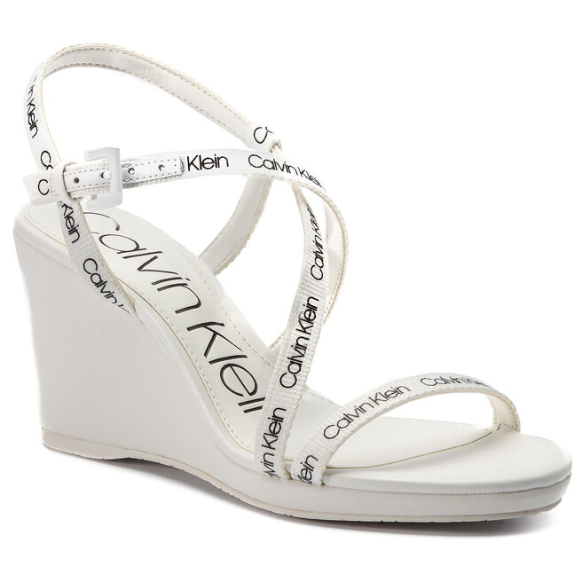 calvin klein women's bellemine wedge sandals