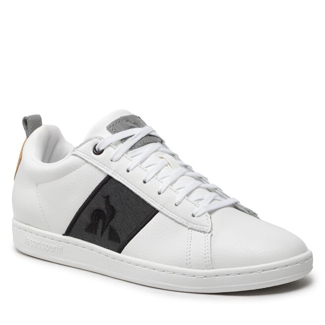 Sneakers Le Coq Sportif Courtclassic Black Jean 2220193 Optical White/Black 2220193 imagine noua