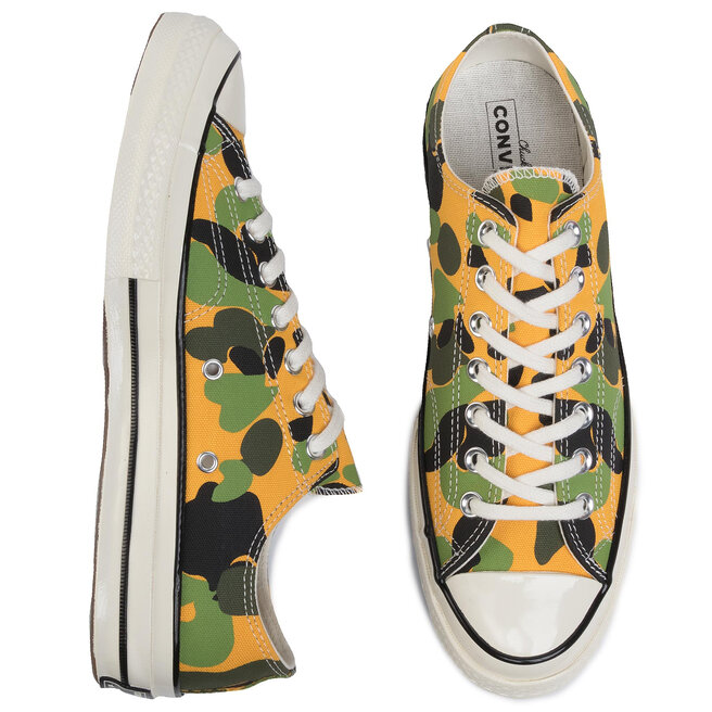 Sneakers Converse Chuck 70 Ox 164408C University Gold/Bl • Www.epapoutsia.gr
