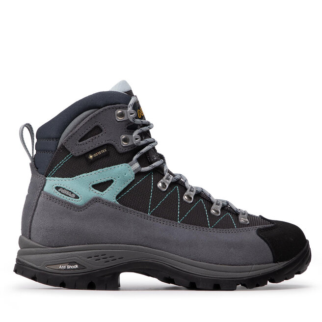 Asolo Trekingová obuv Asolo Finder Gv Ml GORE-TEX A23103 00 A177 Grey/Gunmetal/Pool Side