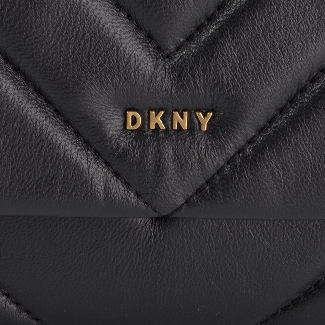 DKNY Táska DKNY Vivian-Dbl Sm Cbody R94EBF97 Blk/Gold BGD