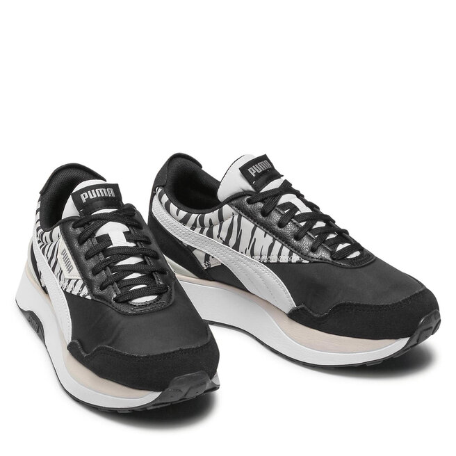 puma rsx black reflective