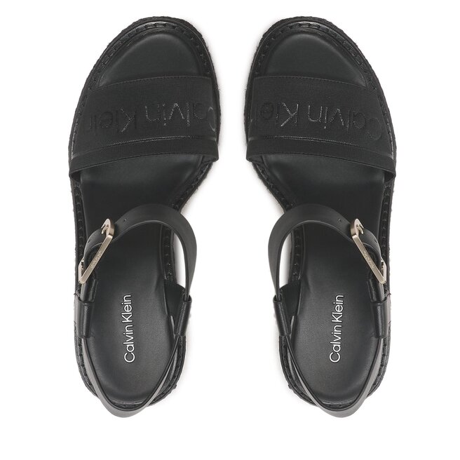 Calvin Klein Espadrilky Calvin Klein Wedge 70HH HW0HW01499 Ck Black BEH