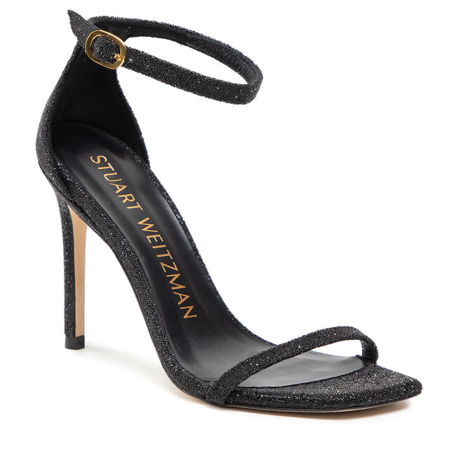 Sandale Stuart Weitzman Nudistcurve 100Sanda S6958 Blk 100Sanda imagine noua gjx.ro