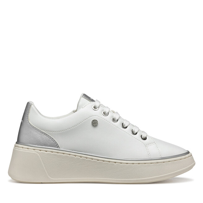 Sneakersy Geox D Sunnetty D55YHA 054AJ - Biały